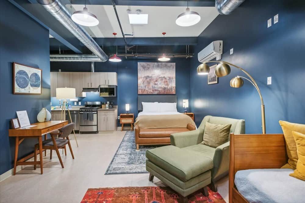 أوسبري سويت - 205 إن بورتلاند - بورتلاند (اوريغون) - غرفة نوم