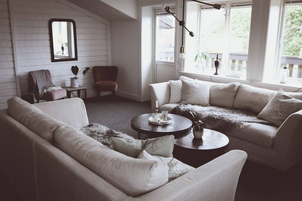 هوتل فيلا بورجين - فيسبي - غرفة معيشة