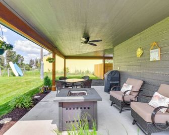 Creekside Apartment in Kalispell on 5 Acres - Kalispell - Patio