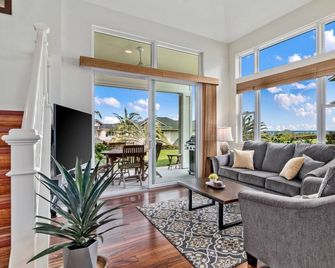 Big Island Na Hale O Keauhou J5 by Coldwell Banker Island Vacations - Kahaluu-Keauhou - Living room