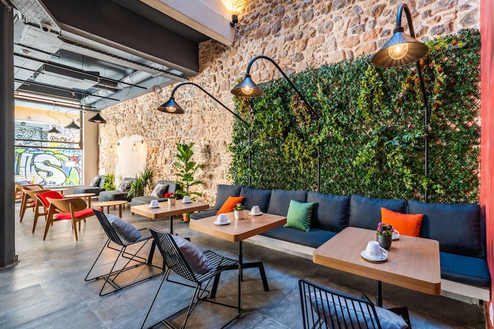 Athens Hub Hostel - אתונה - מסעדה