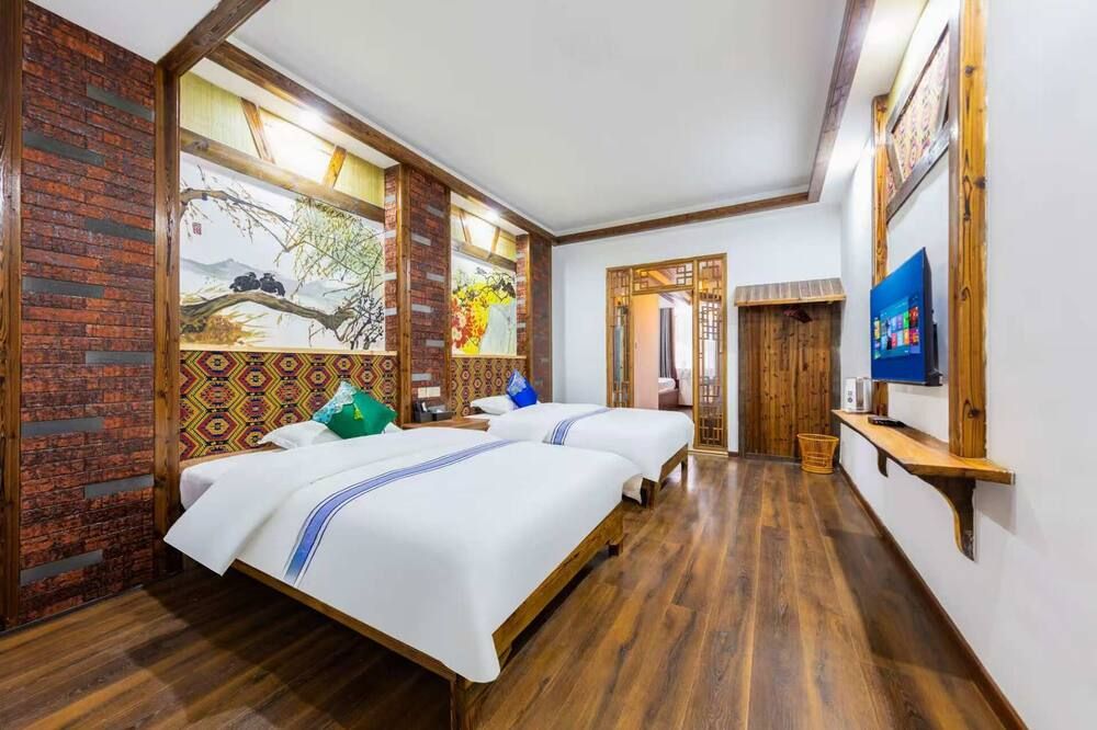Zhangjiajie Shi Guang Zhi Wai Boutique Hotel - ג'אנגג'יאיי - חדר שינה