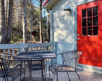Charming Cabin Near Falls, Hiking, & Fly-Fishing - Brevard - Patio