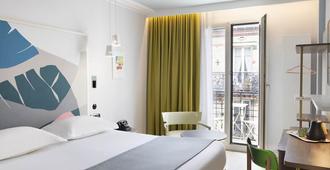Hotel de la Paix - Parijs - Slaapkamer