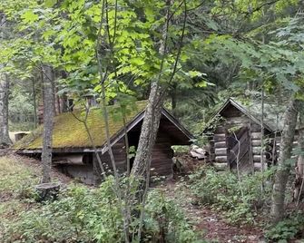 Walsh Cottage on the shores of Lake McDonald - ווסט גלשייר - נוף חיצוני