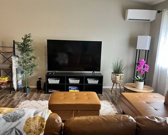 Elegant 3 br 2 b house - Keaau - Sala de estar