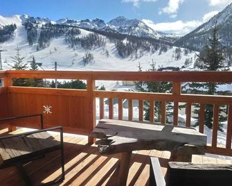 Chalet Sleeps 18 Pool Jacuzzi Cinema Room Slope And Mountain Views - Montgenèvre - Balcon