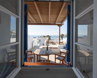 Beach House With Seaview - Mikri Vigla - Balkón
