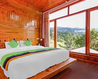 Omvilla With Mountain View - Mukteshwar - Bedroom