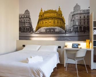 B&B Hotel Genova - ג'נואה - חדר שינה