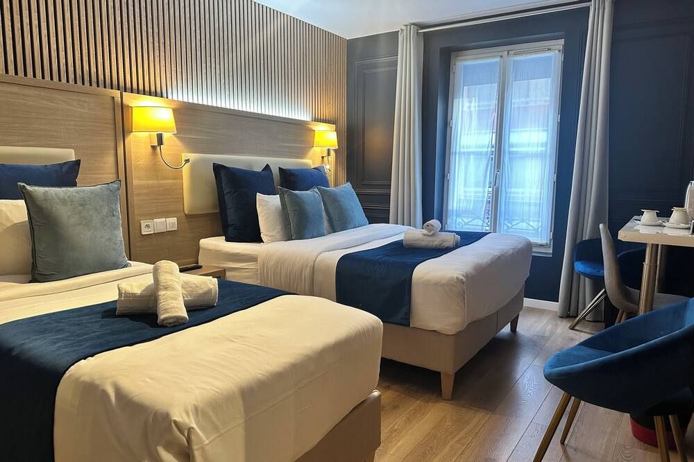 Hotel Clairefontaine - פריז - חדר שינה