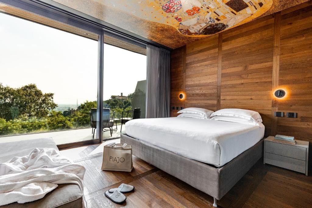 Phi Hotel Piajo - ברגאמו - חדר שינה
