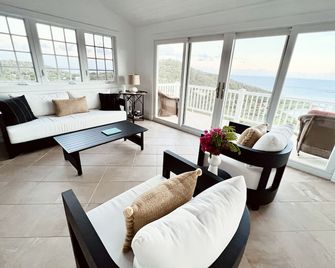 Breathtaking Views at Unicorn By The Sea Villa - St. John - Living room