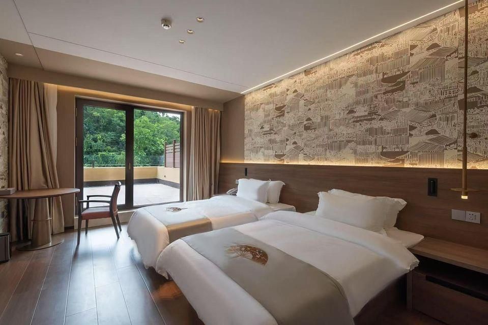China's National Colours Fashion Themed Hotel - דאליין - חדר שינה
