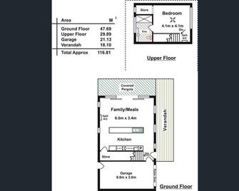 Gawler Townhouse 1 Bedroom - Gawler - Floorplan