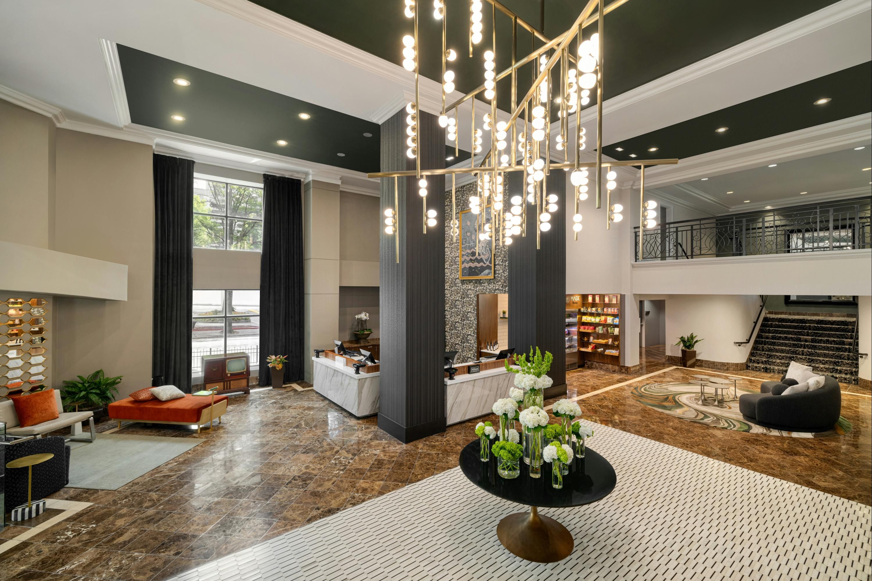 أميريكان هوتل أتلانتا داون تاون، تابيستري كوليكشن هيلتون - أطلنطا (جورجيا) - ردهة