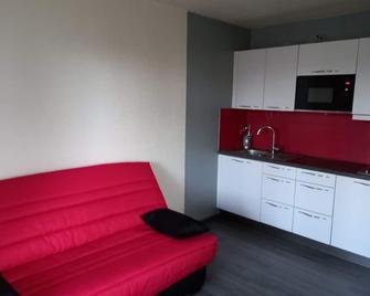 sudio with terrace on the ground floor. - Biarritz - Kitchen