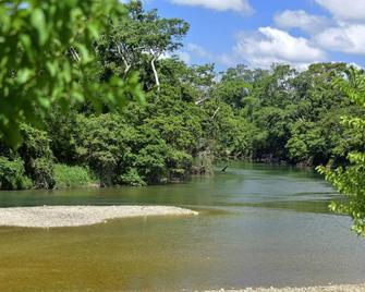 Central location, on river, Horses on property, extensive gardens, 'chalet' BBL - Belmopan - Golfplatz