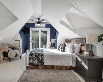 Red Rock Inn Cottages - Springdale - Bedroom