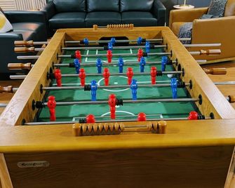 Arcade Shuffleboard Poker Firepit Grill @ Battery - Marietta