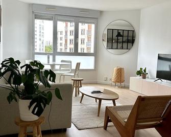 Jolie cosy appartement de 52m2 - Asnières-sur-Seine - Salon