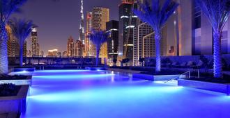 迪拜馬奎斯 JW 萬豪酒店 - 杜拜 - 游泳池