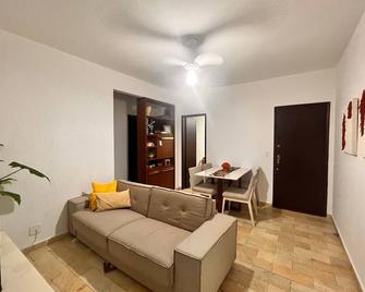 Apartment 50 meters from Camburi Beach Promenade - Vitória - Sala de estar