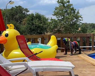 Gite à la ferme avec jacuzzi et piscine chauffée - Pamiers - Zwembad