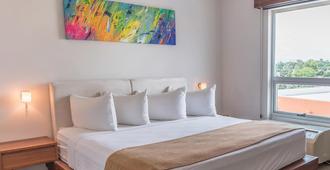 Hotel Hex - Managua - Schlafzimmer