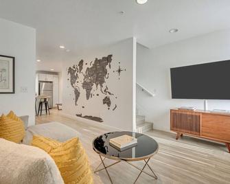Granary District Downtown Slc - Modern Ski Escape Townhome 2br/2.5ba +garage - Salt Lake City - Sala de estar