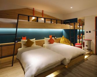 悅樂旅店- 花蓮中福 - 花蓮市 - 臥室