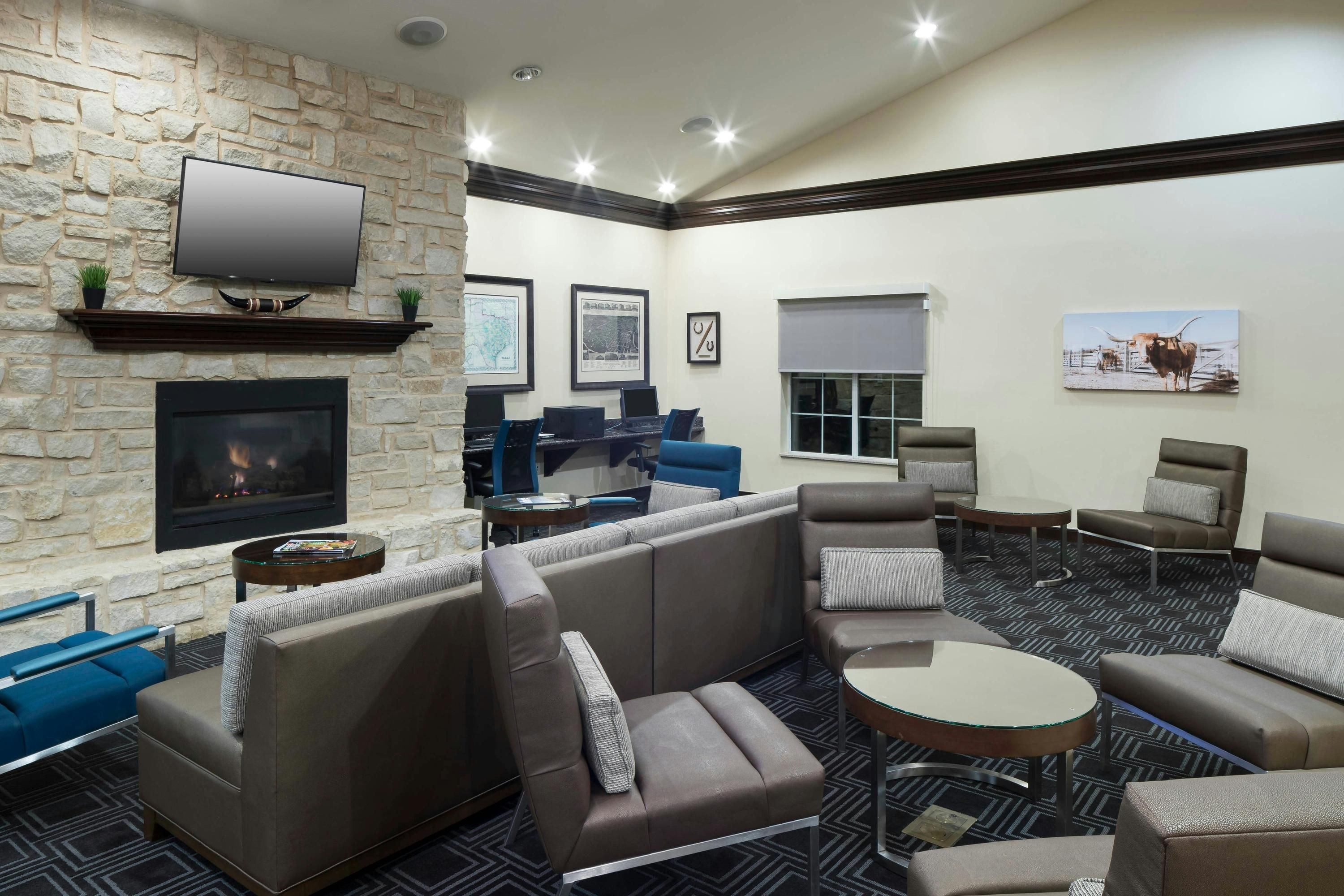 TownePlace Suites by Marriott Fort Worth Downtown - פורט וורת' - טרקלין