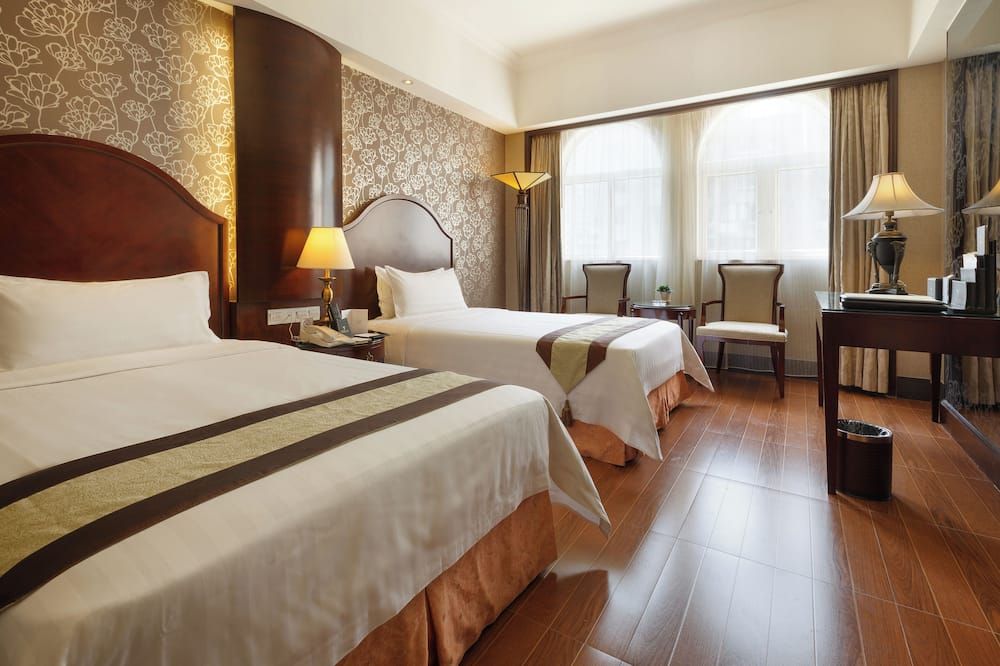 جراند بالاس هوتل - غوانغزهو - غرفة نوم