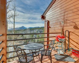 Heated Pool Access and Near Skiing Colorado Retreat - Silverthorne - Balcony