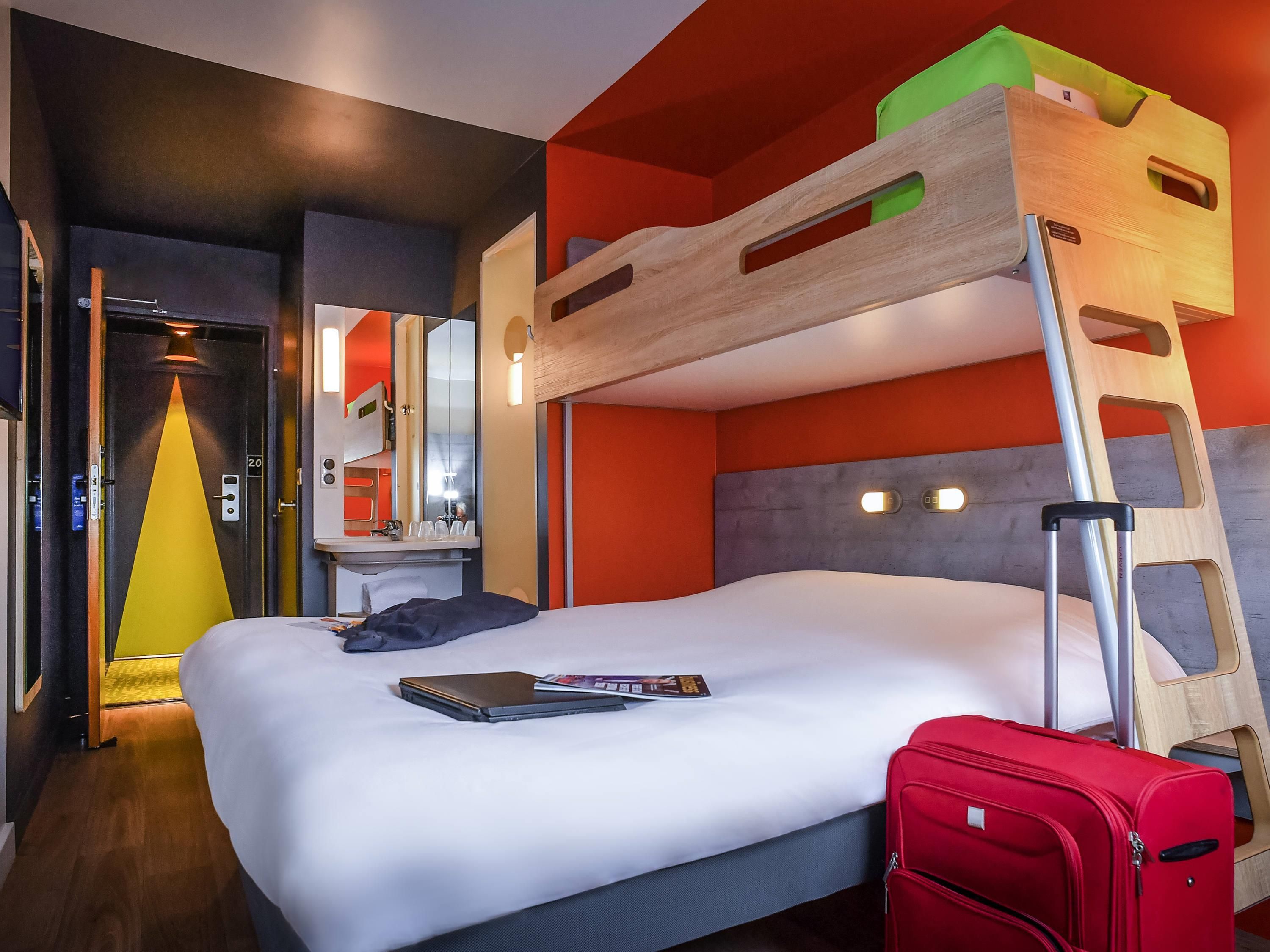 ibis budget Amboise - אמבויז - חדר שינה