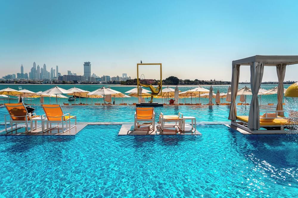 C Central Resort The Palm - דובאי - בריכה