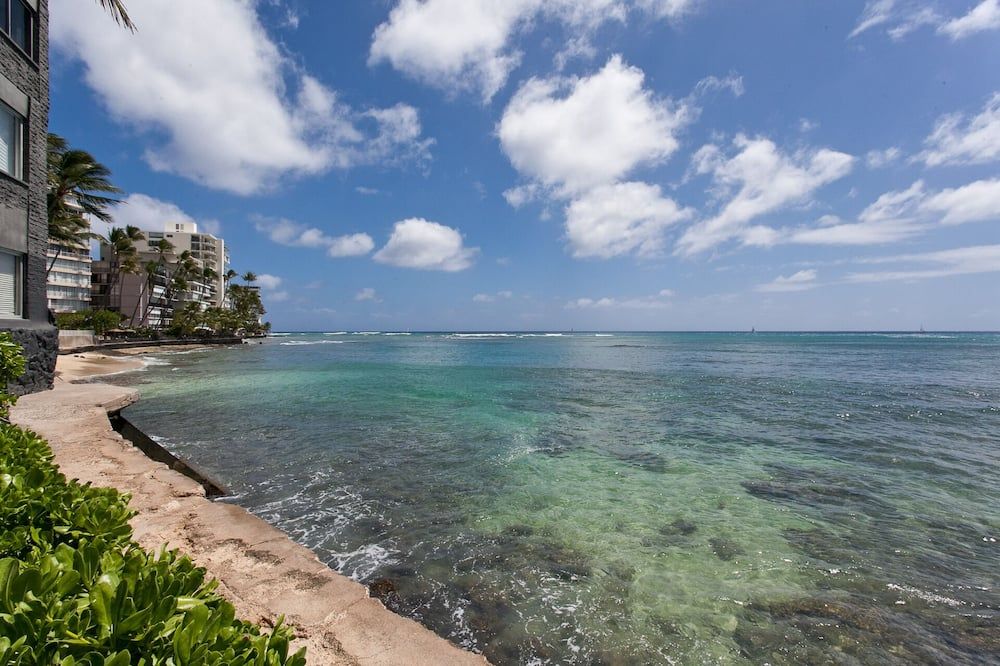 High Floorocean-Viewqueen-Bedstudio W/Kitchenette, Very Quiet Building - هونولولو - شاطئ