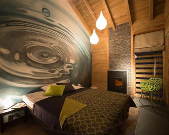 Les Mazots de la Source & Spa - Chalais - Chambre