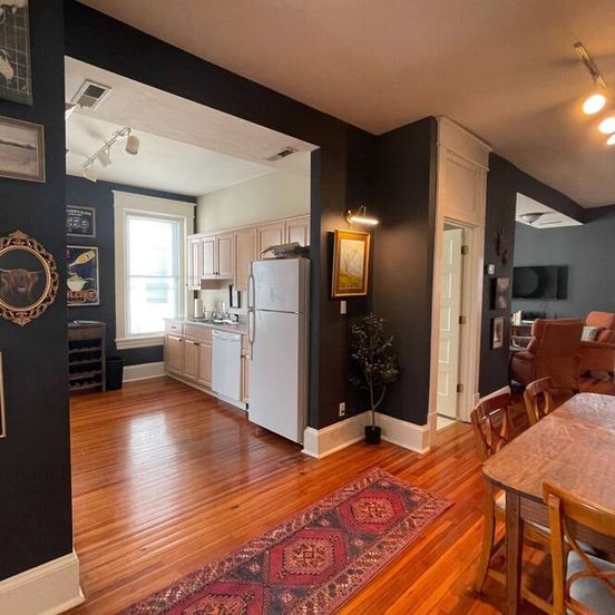 Dining room view of Historic Downtown 2 Br/2ba Executive Suite