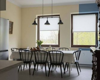 Big Premium Apartment with Rhine View, totally new - Duisburg - Dining room