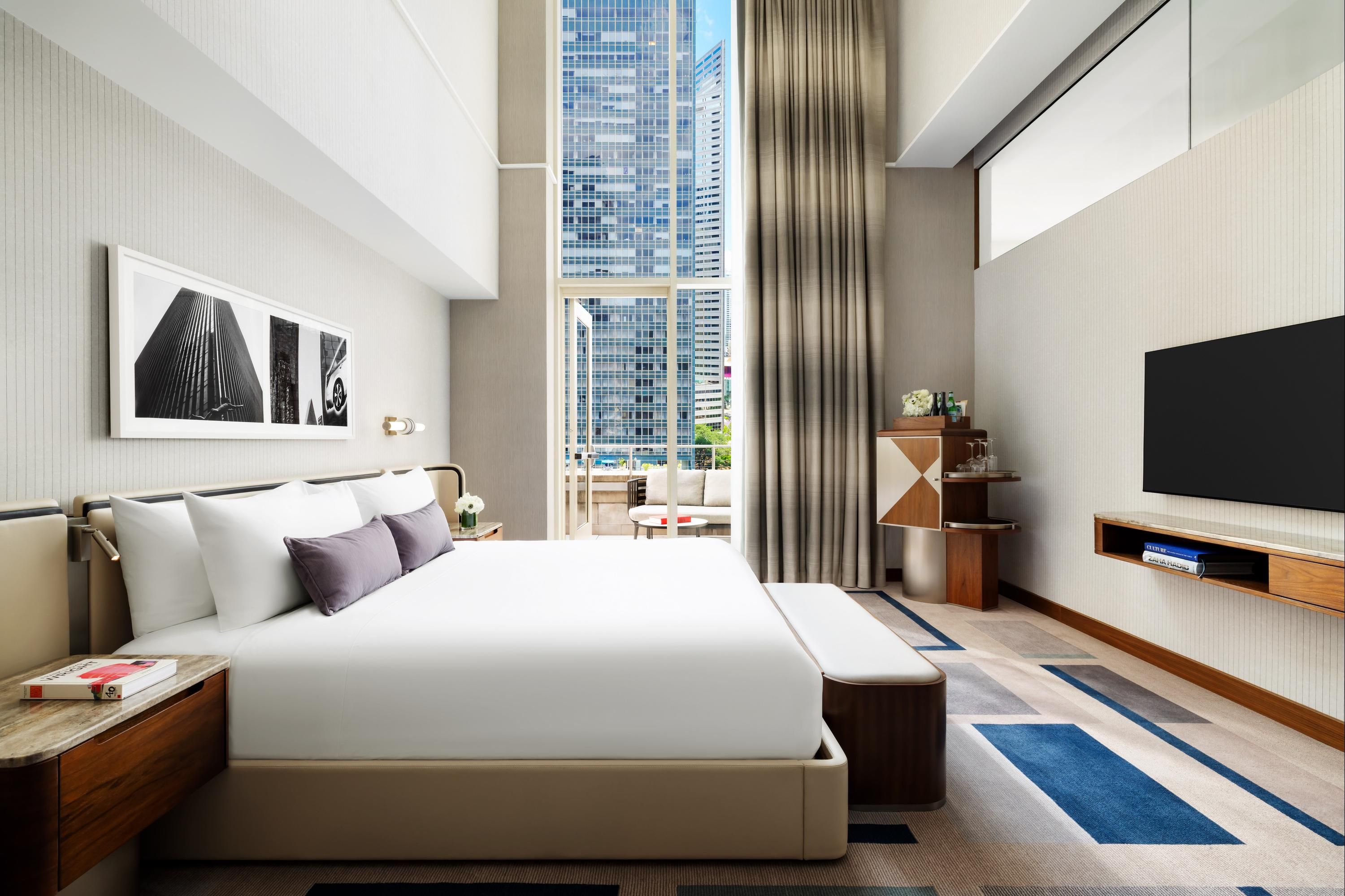 ذا جوليه - دالاس - غرفة نوم