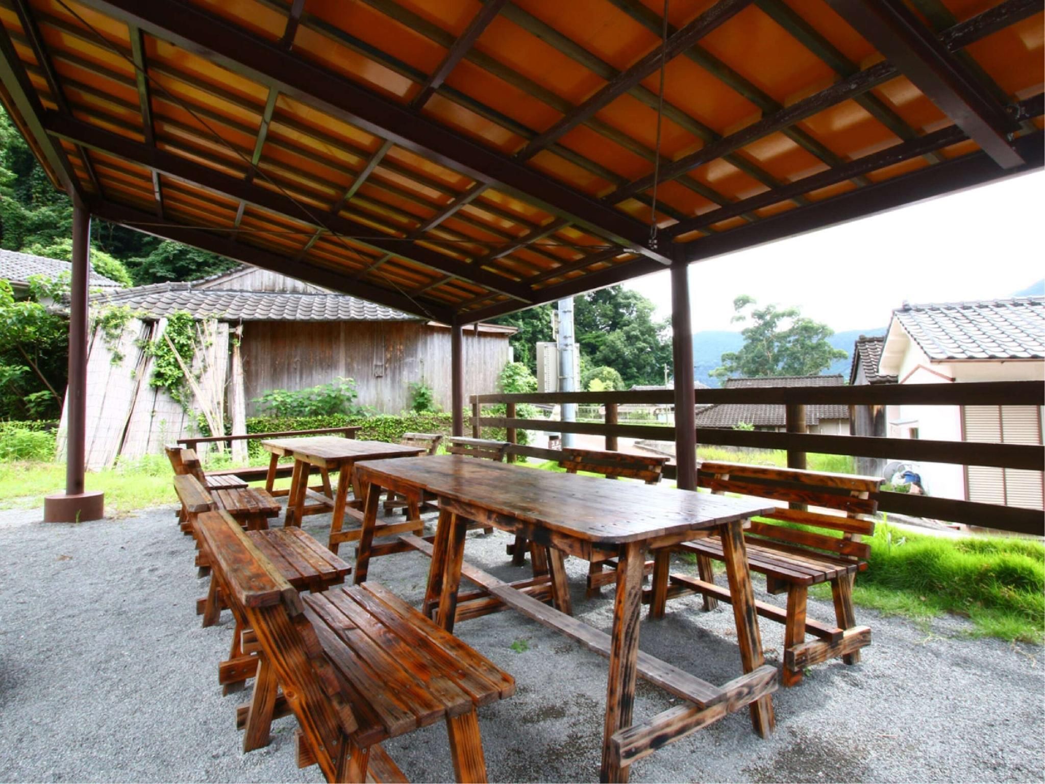 Minshuku Unagi Kohan - Ibusuki - Innenhof