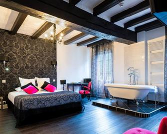 Logis Hotel Restaurant Le Cheval Blanc - Chenonceaux - Camera da letto