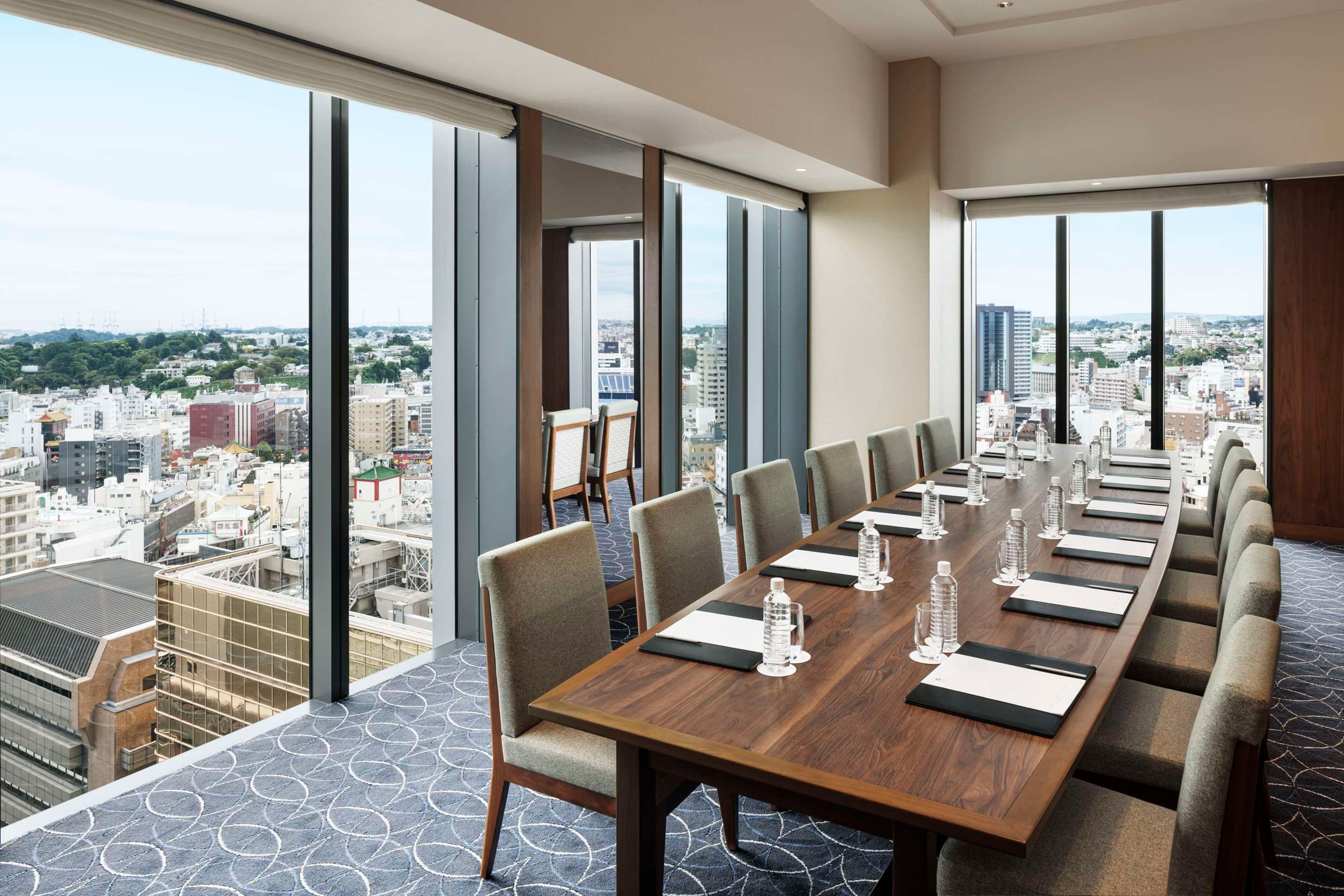 Conference room view of Hyatt Regency Yokohama