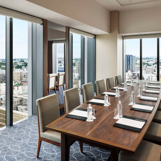 Conference room view of Hyatt Regency Yokohama