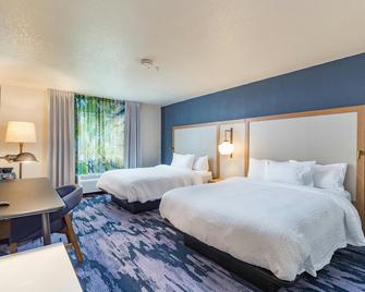 Fairfield Inn and Suites by Marriott Tampa North - Temple Terrace - Slaapkamer