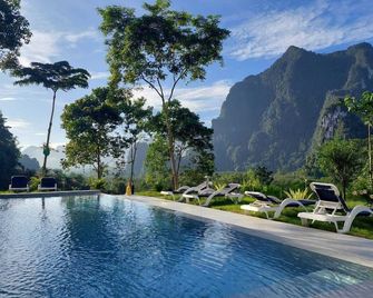 Magical Mountain View Resort - Khlong Sok - Pool