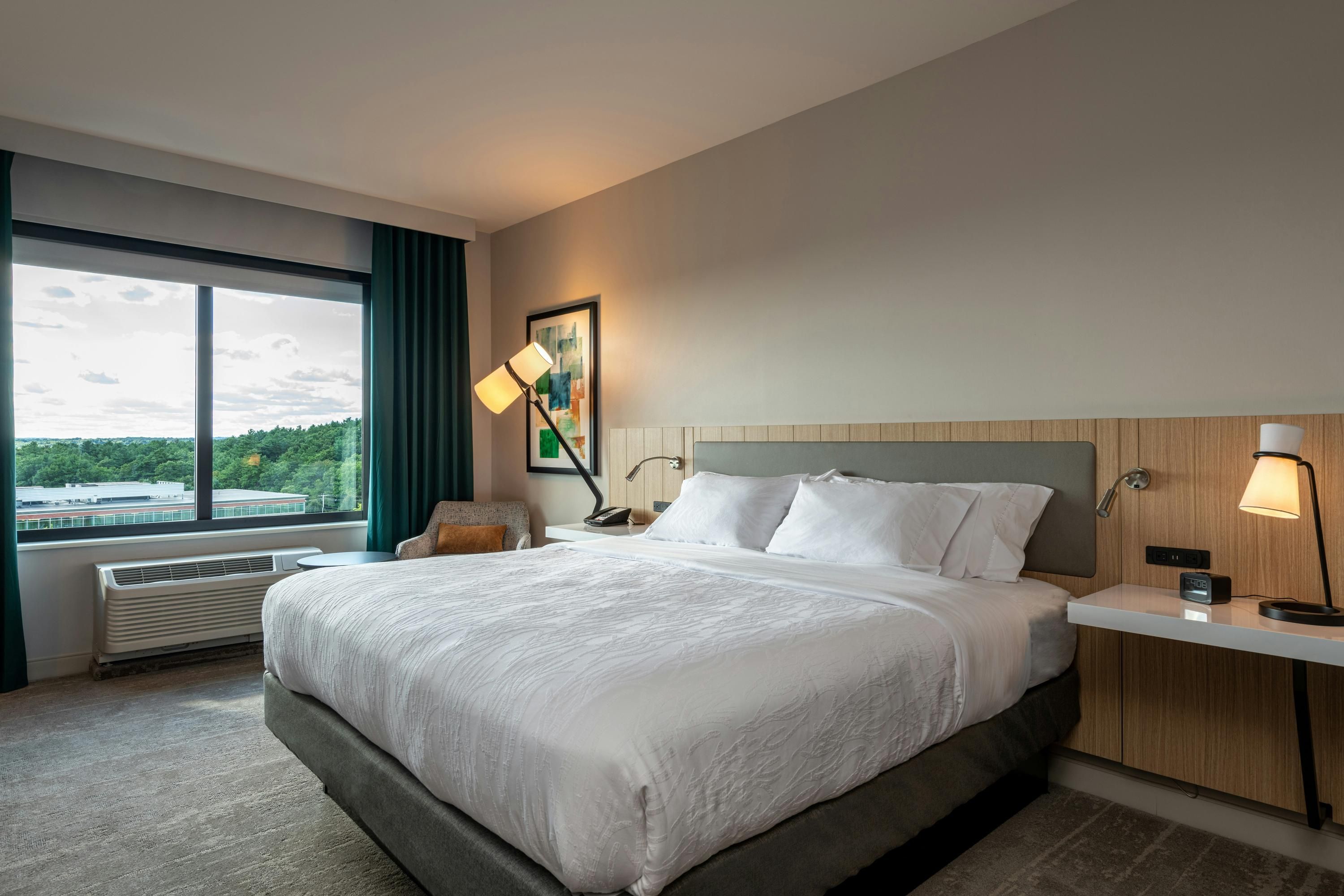 Hilton Garden Inn Boston Canton - קנטון - חדר שינה