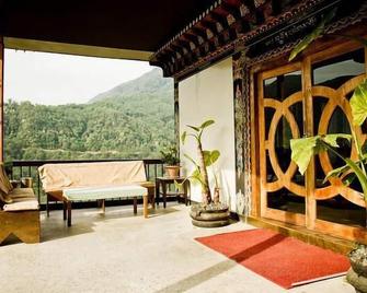Yangkhil Resort - Trongsa - Patio