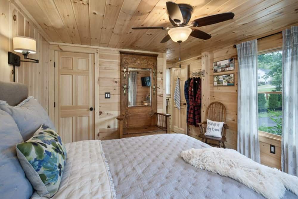 Hiking,boating, ask about stay 2 get one free dog ok, only 2 min to Lake Estate - Tilton - Slaapkamer